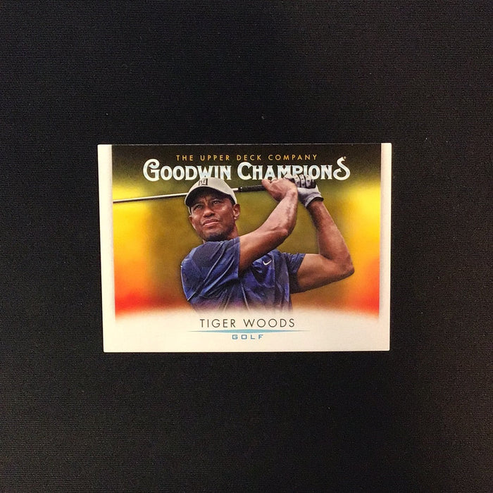 2021 Upper Deck Goodwin Champions #75 Tiger Woods