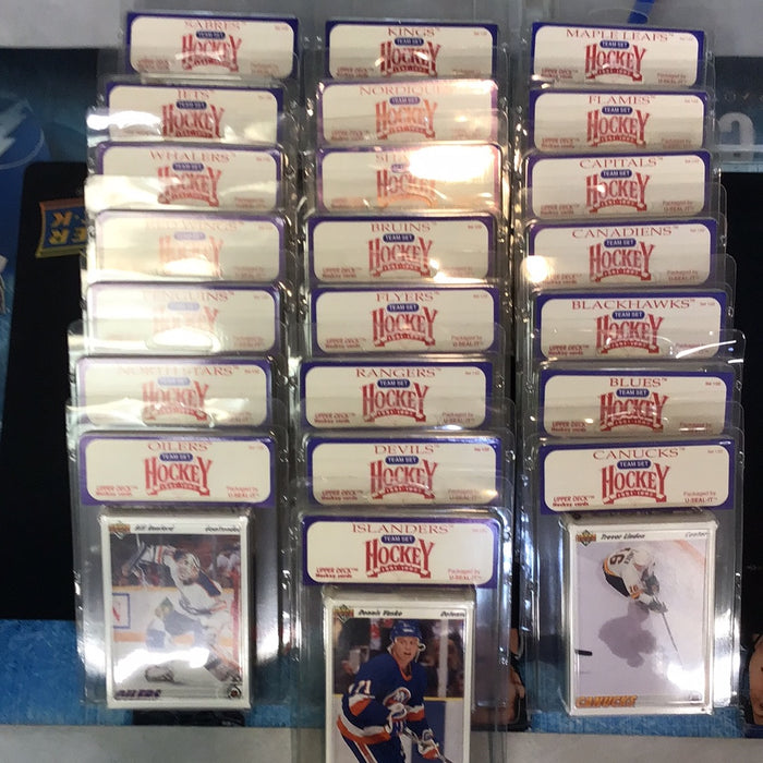 Upper Deck Hockey Team Cards