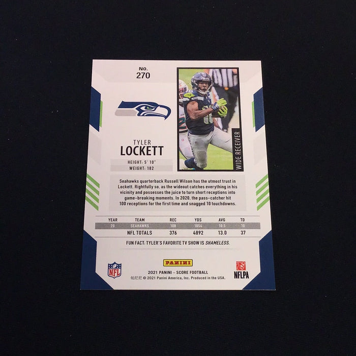 2021 Score Red #270 Tyler Lockett