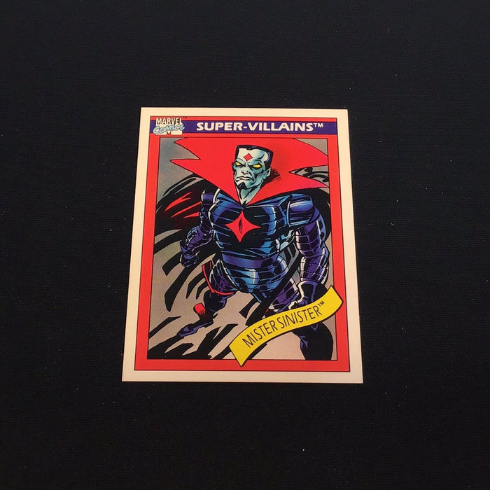 1990 Impel Marvel Universe I #65 Mister Sinister