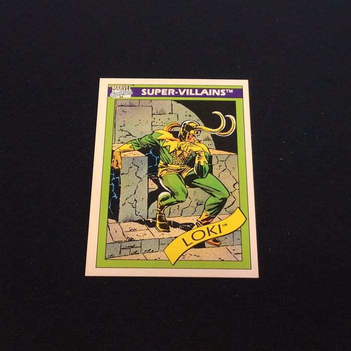 1990 Impel Marvel Universe I #54 Loki