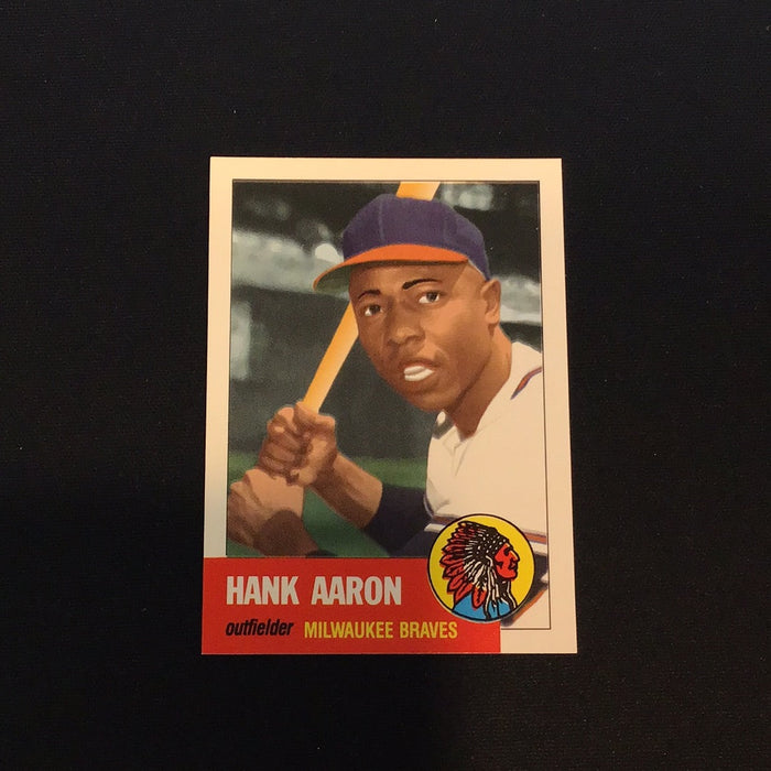 1991 Topps Archives '53 #317 Hank Aaron