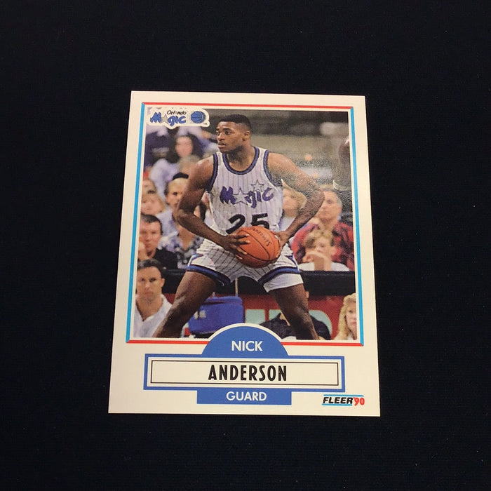1990-91 Fleer #132 Nick Anderson RC