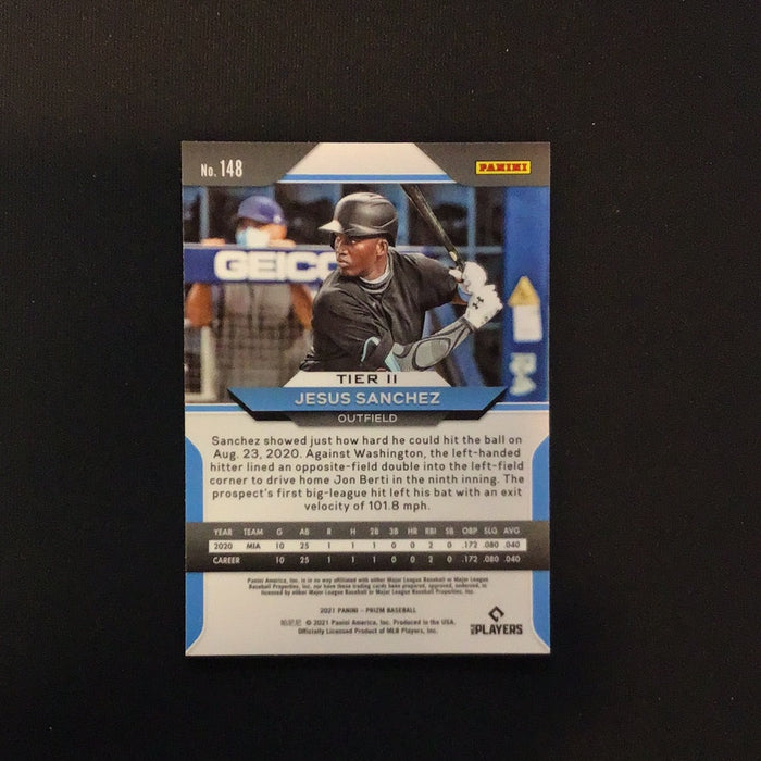 2021 Panini Prizm Prizms Silver #148 Jesus Sanchez