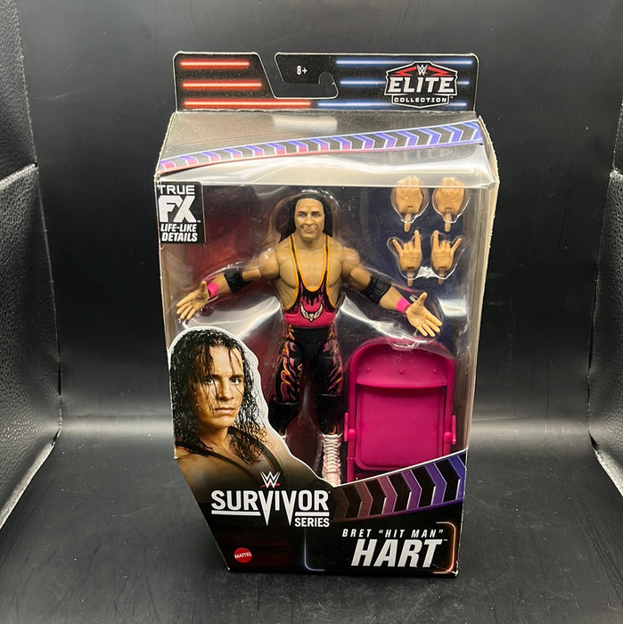 WWE Elite Collection Survivor Series Bret Hitman Hart Action Figure