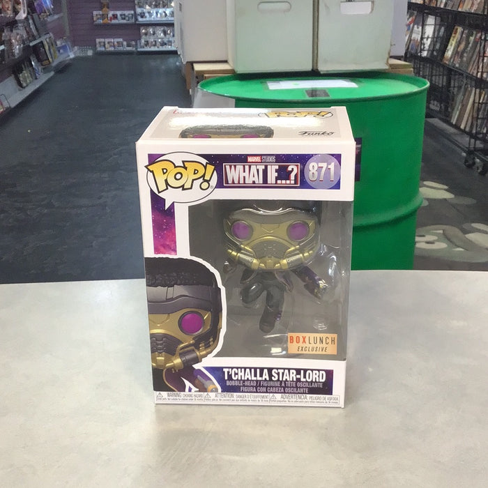 POP Marvel: What If...? - T'Challa Star-Lord [BoxLunch Excl.]