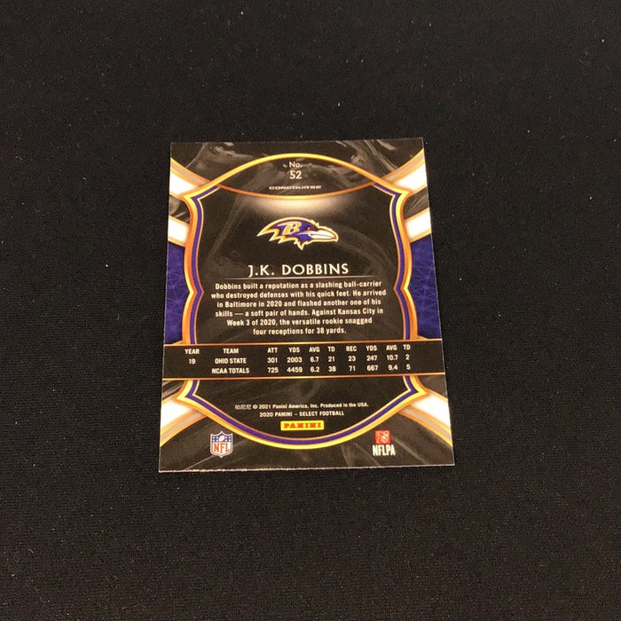 2020 Select Prizm Silver #52 J.K. Dobbins