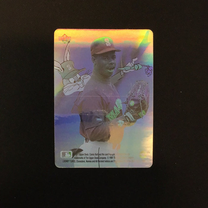 1992 Upper Deck Comic Ball 3 Holograms #6 Ken Griffey Jr./Bugs Bunny
