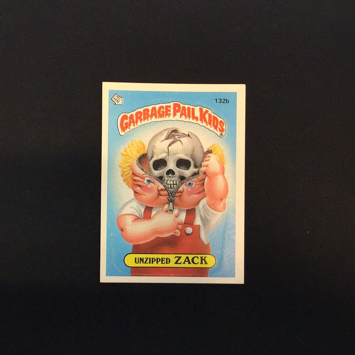 1986 Topps Garbage Pail Kids #132b Unzipped Zack