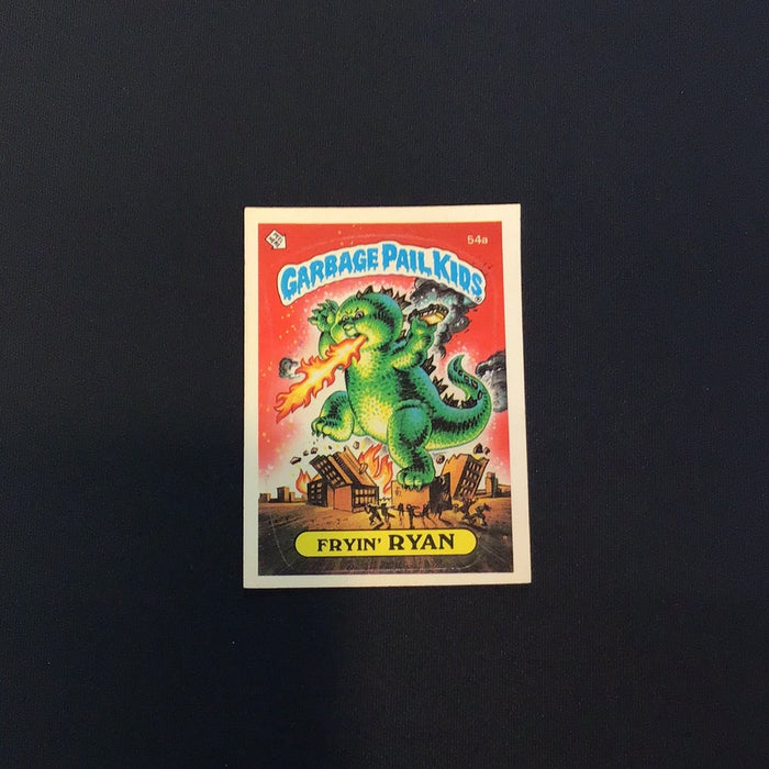 1985 Topps Garbage Pail Kids #54a Fryin' Ryan