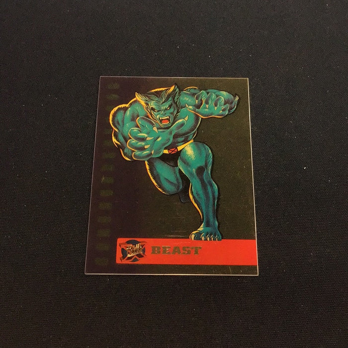 1995 Fleer Ultra X-Men Suspended Animation Cells #01 Beast