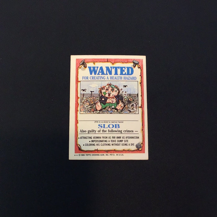 1986 Topps Garbage Pail Kids #99a Beaky Becky