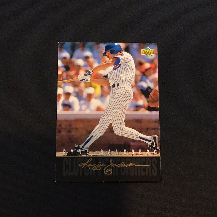 1993 Upper Deck Clutch Performers #R18 Ryne Sandberg