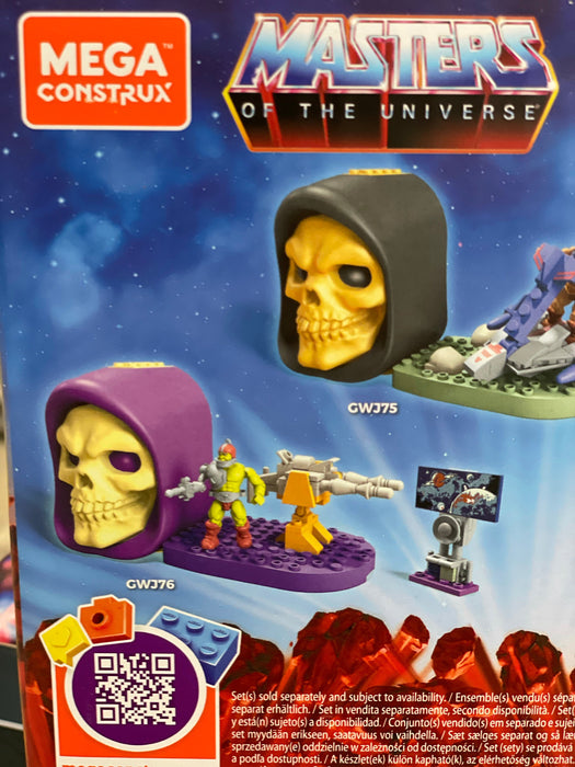 Trap Jaw Laser Cannon - Mega Construx Masters of the Universe Skeletor Skull Case