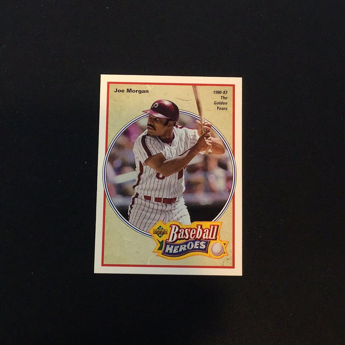 1992 Upper Deck Bench/Morgan Heroes #42 Joe Morgan