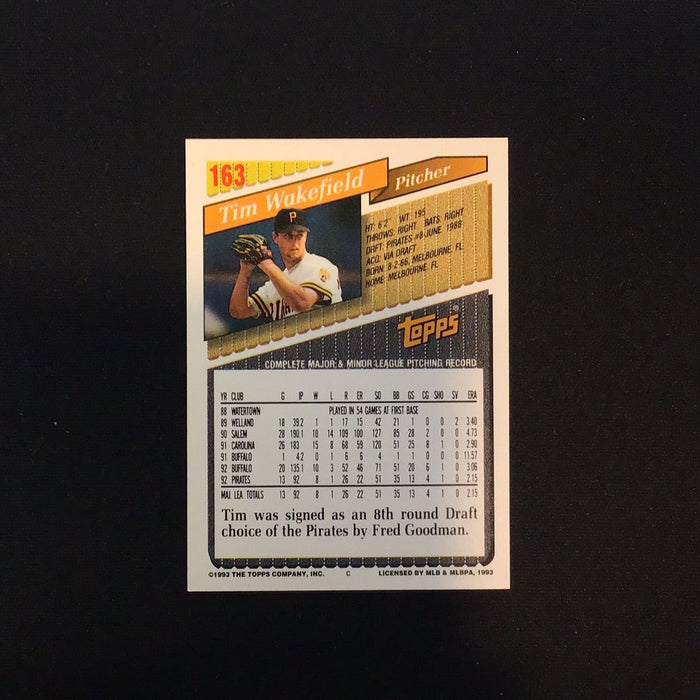 1993 Topps Gold #163 Tim Wakefield