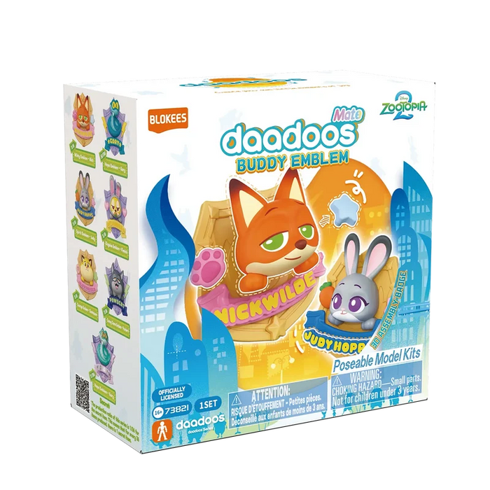 Blokees: Zootopia - daadoos Mate Series 01 - Buddy Emblem