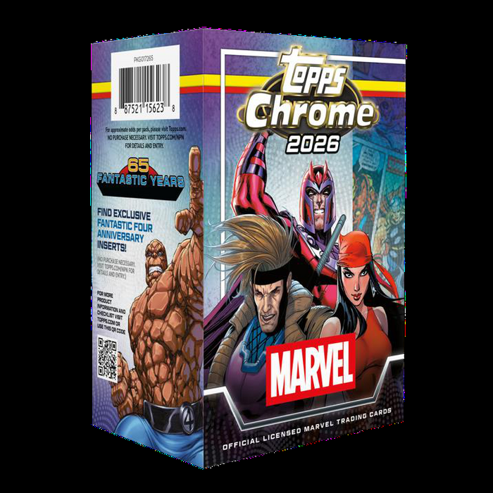 2026 Topps Marvel Comics Chrome (Hobby) Booster Box [Pre-Sell]