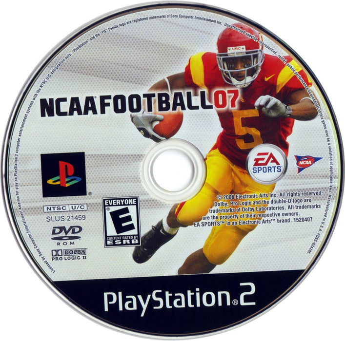 NCAA Football 2007 for Playstation 2