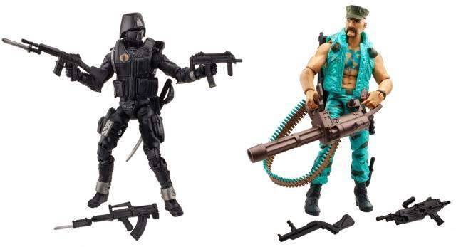 Marine Devastation - Gung Ho vs. Cobra Shadow Guard - GI Joe 50th 2 Packs