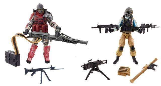 Troop Build Up - Steel Brigade vs. Iron Grenadier - GI Joe 50th 2 Packs