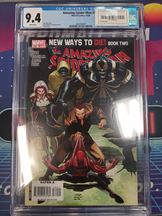 Amazing Spider-man #569 CGC 9.4