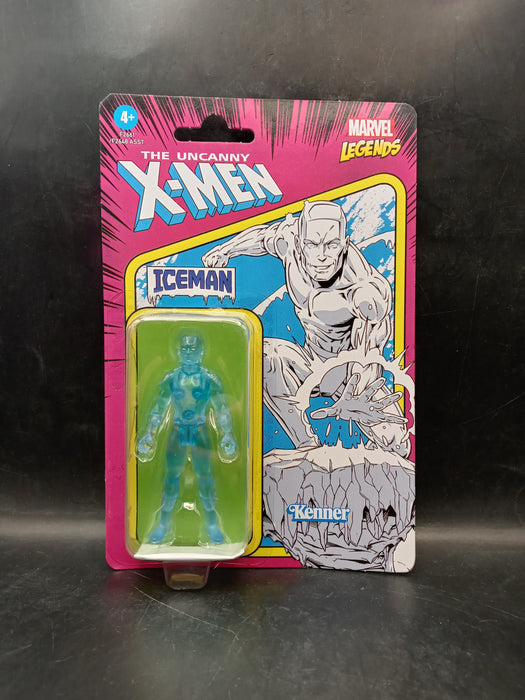 Marvel Legends Series Iceman Kenner Retro Figure
