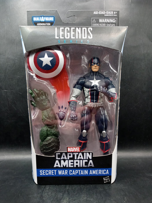 Marvel Legends Secret War Captain America (Abomination BAF)