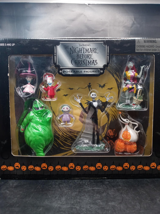 Nightmare before christmas poseable figures