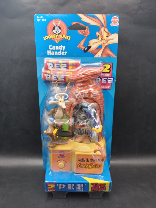 1998 Looney Tunes PEZ Candy Handler - Wile E. Coyote