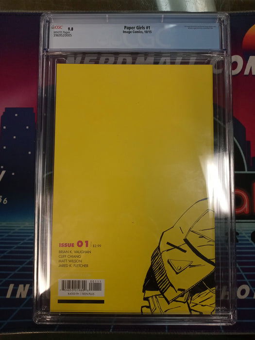 Paper Girls #1 CGC 9.8