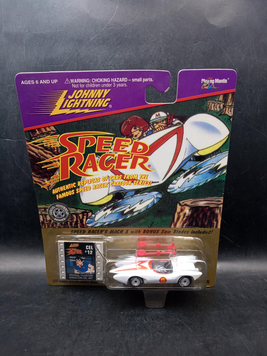 Johnny Lightning Speed Racer - MACH 5 w/Bonus Saw Blades