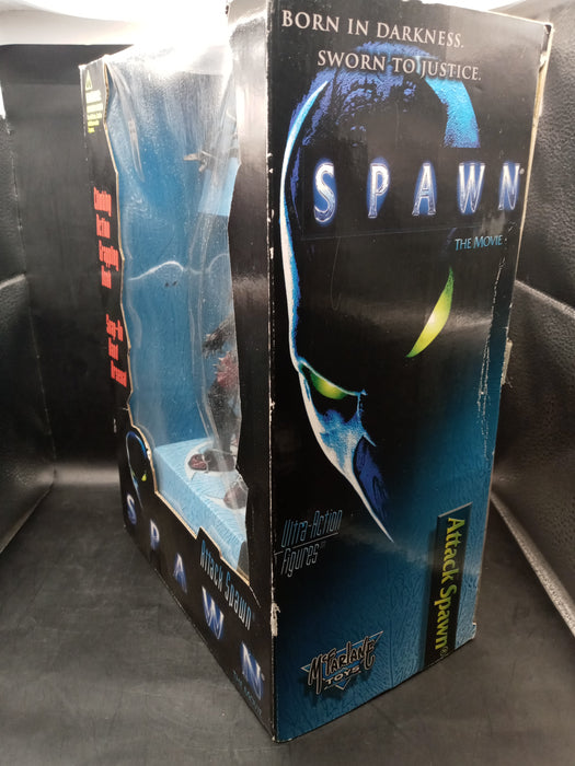 McFarlane 1997 Spawn the Movie Action Figure - Attack Spawn Deluxe Box Edition