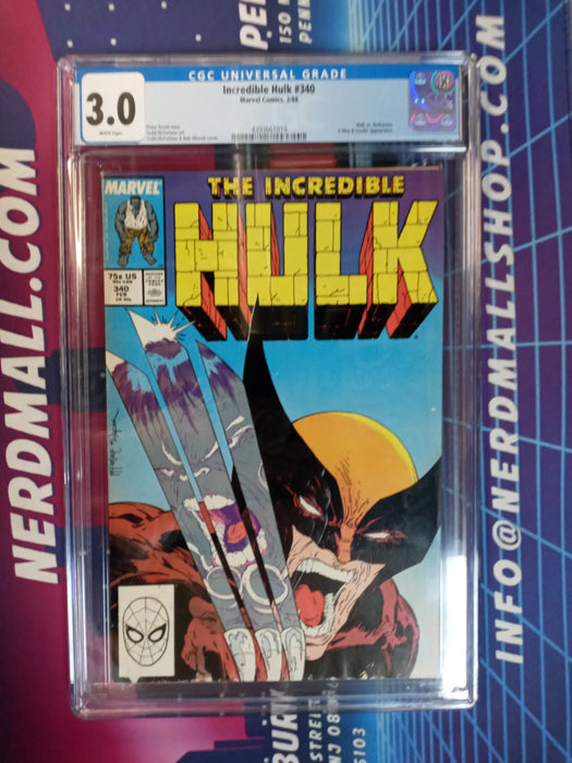 Incredible Hulk #340 CGC 3.0