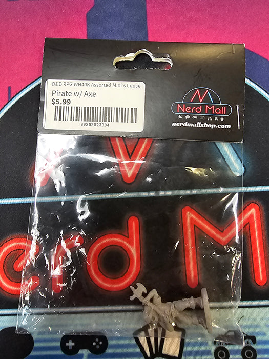 D&D Mini Pirate w/ Axe