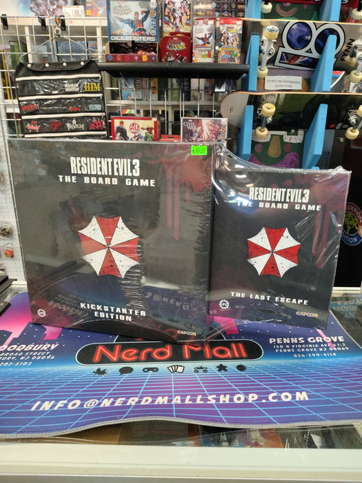 Resident Evil 3 The Board Game KS Ed w/ The Last Escape