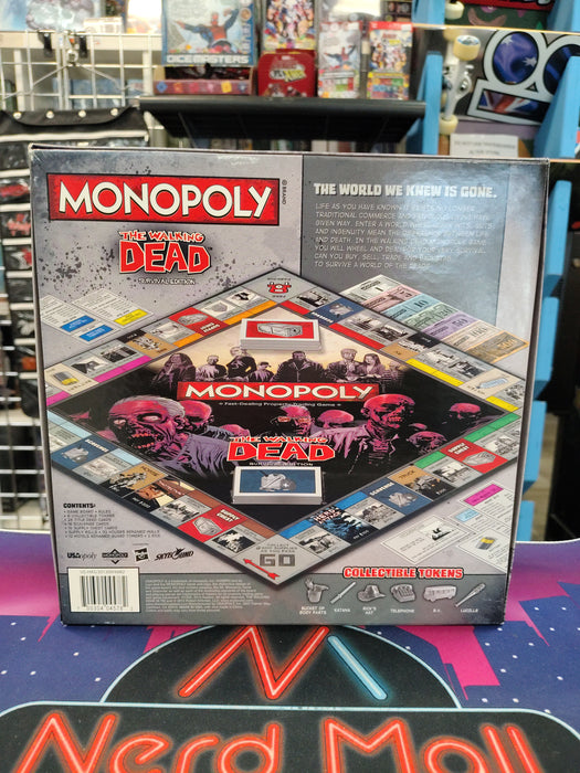 Monopoly The Walking Dead Survival Edition
