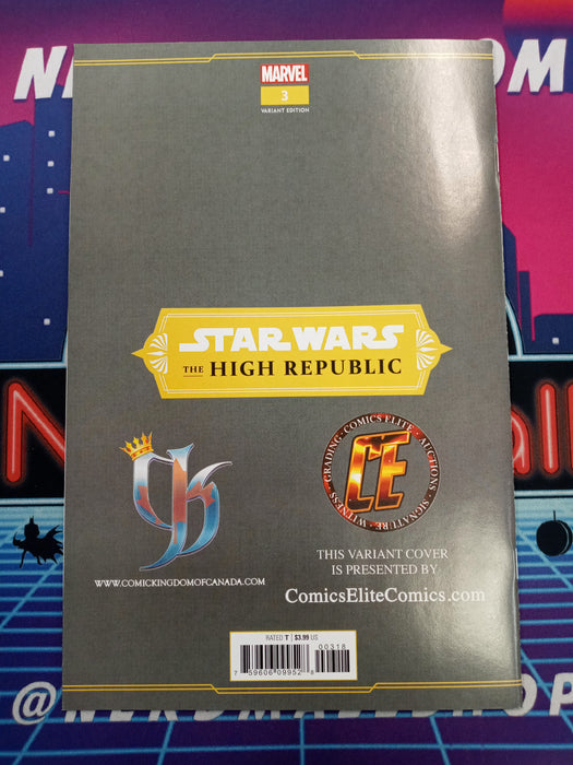 Star Wars The High Republic #3 (Comic Kingdom of Canada & Comics Elite Comics Excl Var.)
