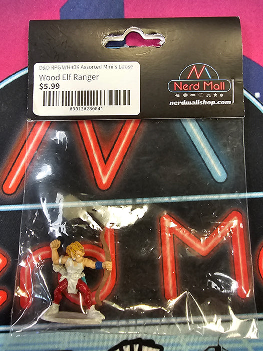 D&D Mini Wood Elf Ranger