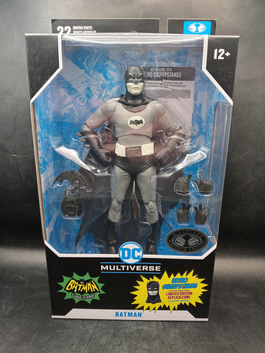 McFarlane DC Multiverse BATMAN Adam West ‘66 Classic TV Series platinum chase