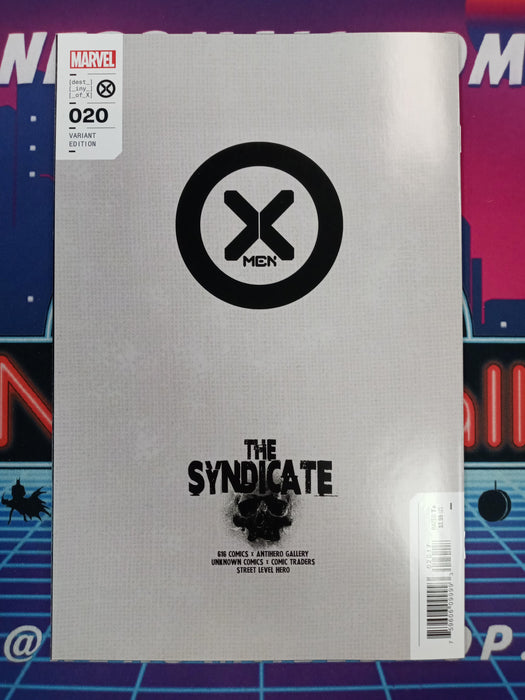 X-men #20 Syndicate Tiago Da Silva Virgin Var.