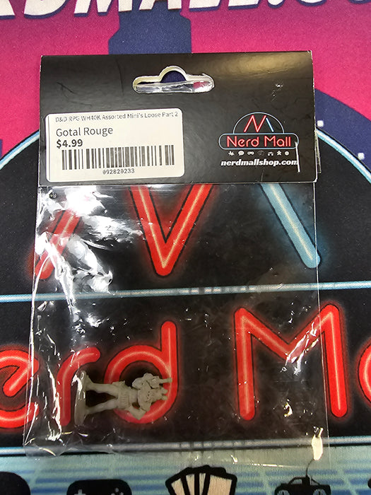 D&D Mini Gotal Rouge