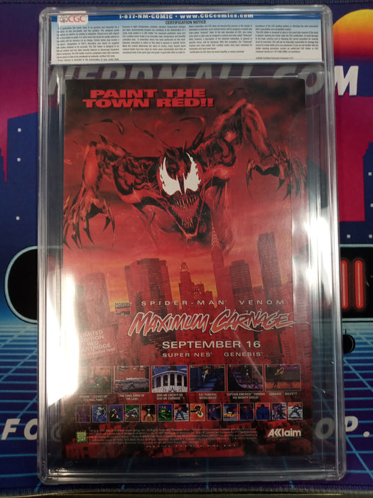 Web of Spider-man #118 CGC 9.0