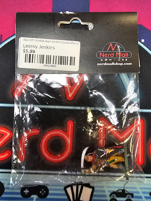D&D Mini Leeroy Jenkins