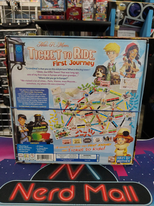 Ticket to Ride First Journey