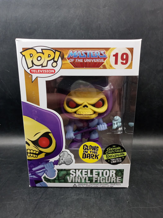 POP TV: MOTU - Skeletor [GITD Gemini Coll. Excl]
