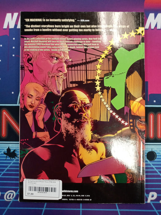 Ex Machina Vol 6 Power Down TPB 2008 (Pre Owned)