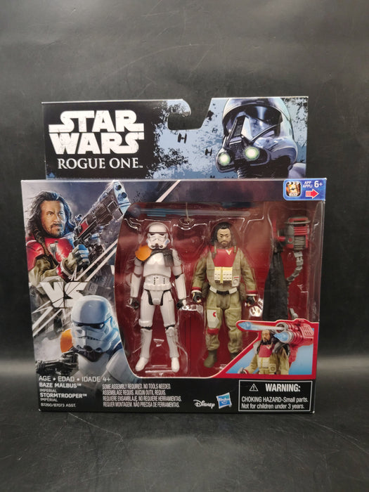 Star Wars Rogue One Baze Malbus & Stormtrooper 2-Pack
