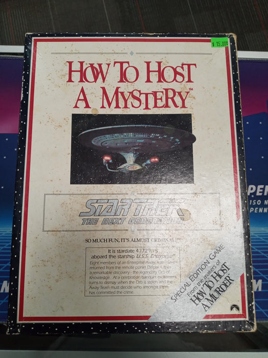 Star Trek TNG: How to Host a Mystery 47729.75 Stardate