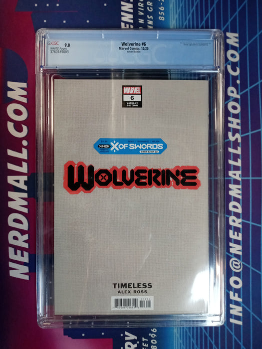 Wolverine #6 (2020) Alex Ross Var CGC 9.8